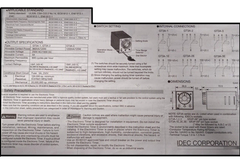 Imagen de Temporizador Idec 11 Patas 24v Gt3a-2ead24