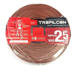 Cable Unipolar Trefilcon 2,5 100mts Certificado Norma Iram en internet