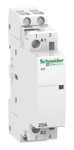 Contactor Modular Schneider 2na 25a Bobina 24v A9c20132