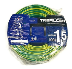 Cable Unipolar Trefilcon 1,5 100mts Certificado Norma Iram