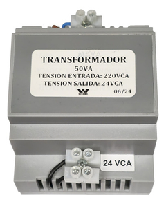 Transformador Trafo 220v A 24v Potencia 50w Para Riel Din - comprar online