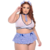 Colegial Estudante Maliciosa Plus Size - HG007 - comprar online