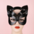 Mascara de Couro Mulher Gato - comprar online