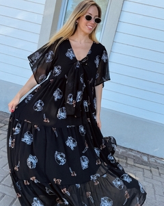 Maxi vestido Paraíso Black - comprar online