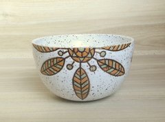 Conjunto em ceramica artesanal Trio Floral - APOENA DESIGN