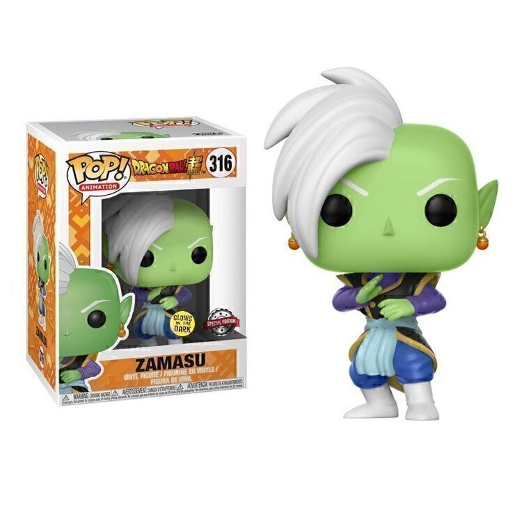 Funko Pop!  Dragon Ball Super 316 Zamasu (Glow in the Dark Exclusive)