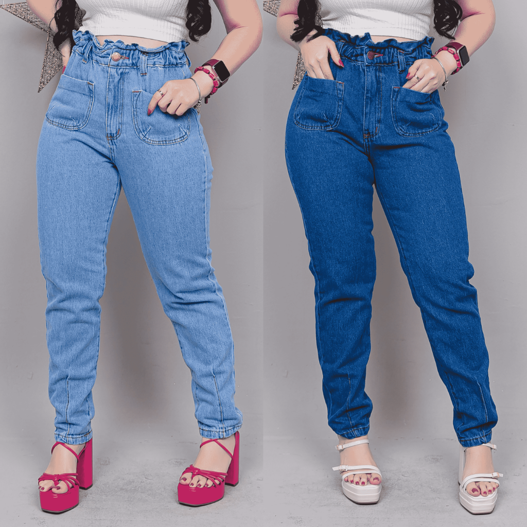 Calça Jeans Moon Sem Laycra(100% algodão)