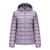 CAMPERA DE PLUMA LAVANDA MUJER