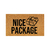 Capacho: nice package - Tapete em fibra natural de coco (70x40) (cópia)