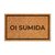 Capacho personalizado: Oi Sumida - tapete em fibra natural de coco