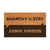 Capacho personalizado: Shantay u stay / Sashay away - tapete em fibra natural de coco