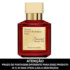 LACRADO - Baccarat Rouge 540 Extrait de Parfum - MAISON - PRAZO DE POSTAGEM DIFERENTE, leia a descrição!