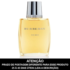 LACRADO - Burberry for men Eau de Toilette - BURBERRY - PRAZO DE POSTAGEM DIFERENTE, leia a descrição!