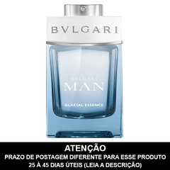 LACRADO - Bvlgari Man Glacial Essence Eau de Toilette - BVLGARI - PRAZO DE POSTAGEM DIFERENTE, leia a descrição!