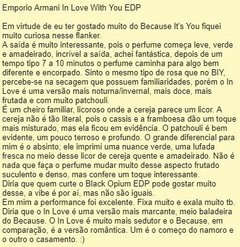 Giorgio Armani - In Love With You Eau de Parfum - loja online