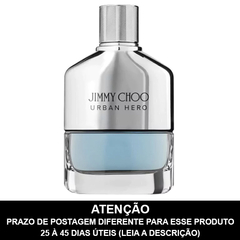 LACRADO - Urban Hero Eau de Parfum - JIMMY CHOO - PRAZO DE POSTAGEM DIFERENTE, leia a descrição!