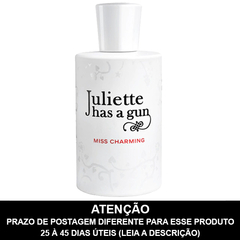 LACRADO - Juliette Miss Charming Eau de Parfum - PRAZO DE POSTAGEM DIFERENTE, leia a descrição!