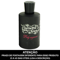 LACRADO - Juliette Lady Vengeance Eau de Parfum - JULIETTE HAS A GUNN - PRAZO DE POSTAGEM DIFERENTE, leia a descrição!