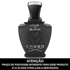 LACRADO - Love in Black Eau de Parfum - CREED - PRAZO DE POSTAGEM DIFERENTE, leia a descrição!