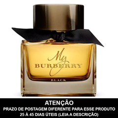 LACRADO - My Burberry Black Eau de Parfum - BURBERRY - PRAZO DE POSTAGEM DIFERENTE, leia a descrição!