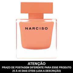 LACRADO - Narciso Ambrée Eau de Parfum - NARCISO RODRIGUEZ - PRAZO DE POSTAGEM DIFERENTE, leia a descrição!