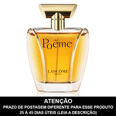 LACRADO - Poême Eau de Parfum - LANCÔME - PRAZO DE POSTAGEM DIFERENTE, leia a descrição!