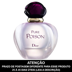 LACRADO - Pure Poison Eau de Parfum - DIOR - PRAZO DE POSTAGEM DIFERENTE, leia a descrição!
