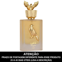 LACRADO - Shaheen Gold Eau de Parfum - LATTAFA - PRAZO DE POSTAGEM DIFERENTE, leia a descrição!