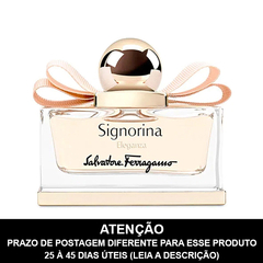 LACRADO - Signorina Eleganza Eau de Toilette - SALVATORE FERRAGAMO - PRAZO DE POSTAGEM DIFERENTE, leia a descrição!