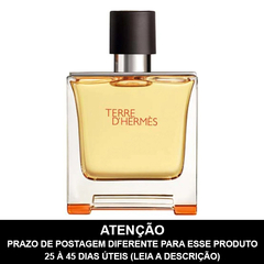 DECANT NO FRASCO - Terre D'Hermès Pure Parfum - HERMÈS - PRAZO DE POSTAGEM DIFERENTE, leia a descrição!