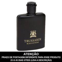 LACRADO - Trussardi Black Extreme Eau de Toilette - TRUSSARDI - PRAZO DE POSTAGEM DIFERENTE, leia a descrição!