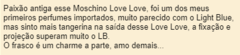 DECANTÃO - I Love Love Eau de Toilette - MOSCHINO - Mac Decants
