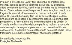 LACRADO - Sweet Like Eau de Parfum - ARIANA GRANDE - PRAZO DE POSTAGEM DIFERENTE, leia a descrição! - loja online