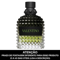 LACRADO - Valentino Uomo Born in Roma Green Stravaganza Eau de Parfum - VALENTINO - PRAZO DE POSTAGEM DIFERENTE, leia a descrição!