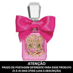 LACRADO - Viva La Juicy Pink Couture Eau de Parfum - JUICY COUTURE - PRAZO DE POSTAGEM DIFERENTE, leia a descrição!