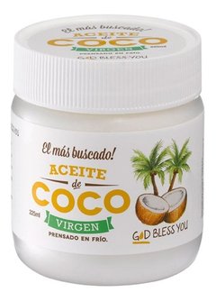 ACEITE DE COCO VIRGEN GOD BLESS YOU 225 ML