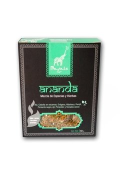 "ANANDA" MEZCLA DE ESPECIAS Y HIERBAS CON AJO, CEBOLLA EN ESCAMAS, ORÉGANO, ALBAHACA, PEREJIL, PIMIENTA NEGRA, AJÍ, PIMENTÓN Y TOMATES SECOS 50 GR