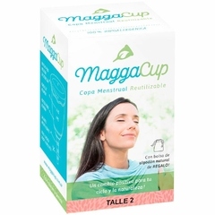 Copa Menstrual Maggacup silicona con vaso esterilizador - Holístico Natural