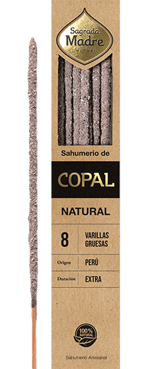 Sahumerios de resina natural Copal caja 8 unidades Sagrada Madre - comprar online