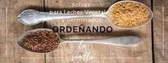 BOLSA DE ALGODÓN REUTILIZABLE PARA LECHES VEGETALES Y GERMINADOS - comprar online