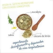 BLEND DE YERBA MATE ORGÁNICA "RESPIRAR" CON SALVIA, LIMÓN Y EUCALIPTUS BOLSA 350 GR en internet