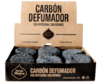 CARBÓN DEFUMADOR ECO ARTESANAL CON HIERBAS CAJA 12 UNIDADES GRANDES