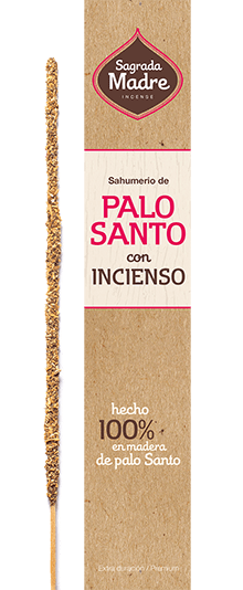 Sahumerios naturales de Palo Santo con Incienso Caja 8 unidades Sagrada Madre - comprar online