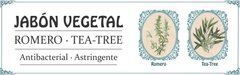 JABÓN VEGETAL - ROMERO Y TEA TREE 85 g - comprar online