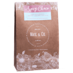 "SPICY CHOCO" BLEND DE YERBA MATE ORGÁNICA CON JENGIBRE Y CASCARILLA DE CACAO 250 GRS.