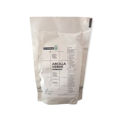 MÁSCARA FACIAL CORPORAL Y CAPILAR DE ARCILLA VERDE 250G