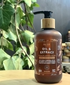 Pulpa de limpieza facial "OIL & EXTRACT" de Argán y Coco, algas orgánicas y aceite esencial de mandarina 250ml - comprar online