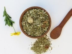 BLEND DE YERBA MATE ORGÁNICA "RESPIRAR" CON SALVIA, LIMÓN Y EUCALIPTUS BOLSA 350 GR - comprar online