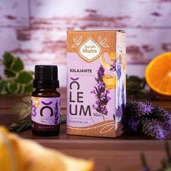 Oleum "RELAJANTE" con Lavanda Naranja Bergamota y Petitgrain 10 ml