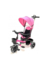 Triciclo Love con capota y giro 360° rosa